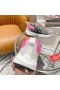 Valentino VLogo Shegoes Sneakers Unisex Leather and Mesh White/Pink