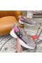 Valentino VLogo Shegoes Sneakers Unisex Leather and Mesh White/Pink
