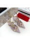 Valentino Romeinse Stud Pumps Met Bandjes Vrouwen Kalfsleer Paars