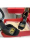 Valentino Vlogo Romeinse Gesp Sandalen Vrouwen Kalfsleer Zwart