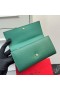 Valentino Suuri VLogo Allekirjoitus Bifold Lompakko Rakeinen Calfskin Vihreä