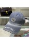 Valentino VLogo Allekirjoitus Kirje Baseball-Cap-Puuvilla-Sininen