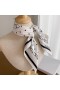 Valentino VLogo Huivi 50 Naisten Twill-Silkki Valkoinen