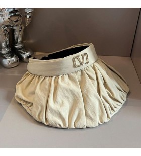 Valentino VLogo Allekirjoitus Sun Hattu Puuvilla Beige