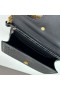Valentino Petite Loco Sac À Bandoulière En Crocodile En Relief En Cuir Noir