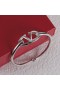 Valentino VLogo Signature Bracelet En Métal Argent