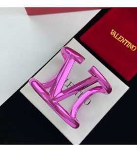 Valentino Grand VLogo Signature Bracelet En Métal Violet