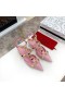 Valentino Römischen Stud Pumps Mit Riemen Frauen Kalbsleder Rosa