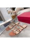 Valentino Rockstud Folien Frauen Kalbsleder Braun