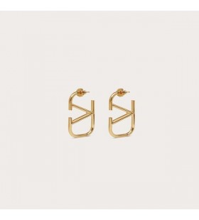 Valentino Mini-VLogo-Signatur-Ohrringe In Gold Metall