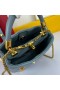 Valentino Μικρή Ρωμαϊκή Stud Τσάντα Σε Δέρμα Nappa Μπλε Του Ουρανού